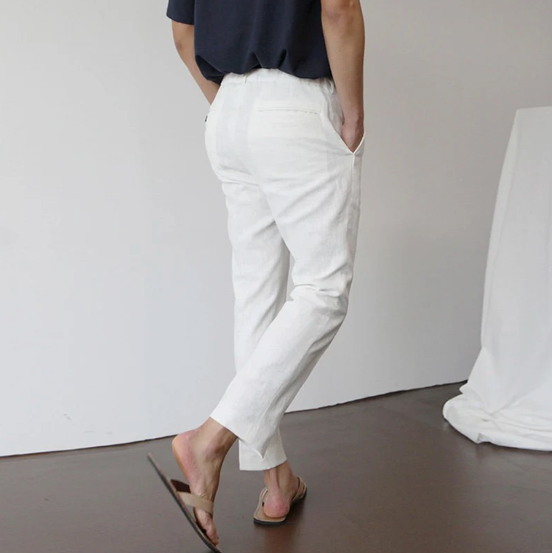LIAM™ | Men's Comfort Linen Trousers