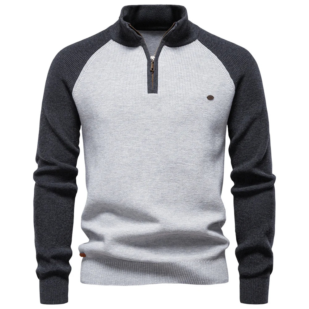 LIAM™ | QUARTER ZIP SWEATER FOR MEN