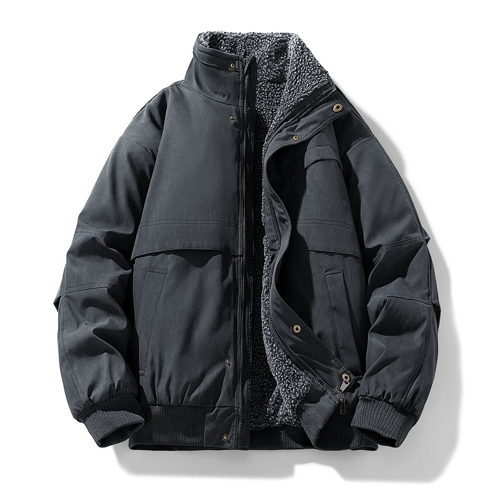 LIAM™ | Elegant Fleece-Lined Puffer Jacket