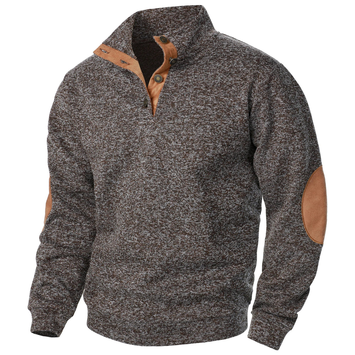 LIAM™ | Mens Button-Neck High-Collar