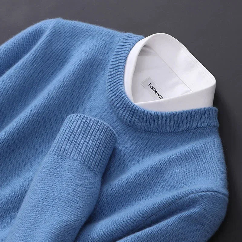 LIAM™ | PURE CASHMERE SWEATER