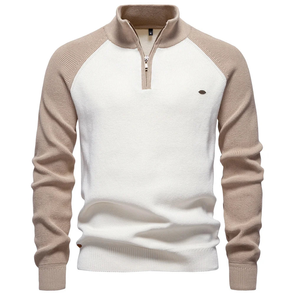 LIAM™ | QUARTER ZIP SWEATER FOR MEN
