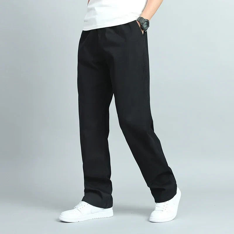 LIAM™ | WIDE COTTON PANTS