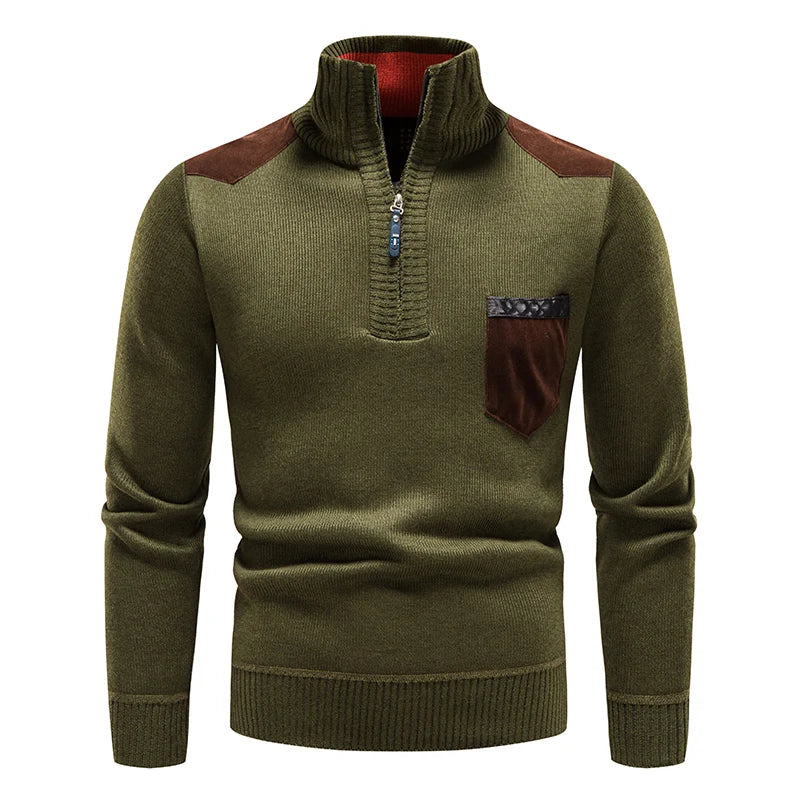 LIAM™ | MEN'S FLEECE SWEATER WITH ZIP