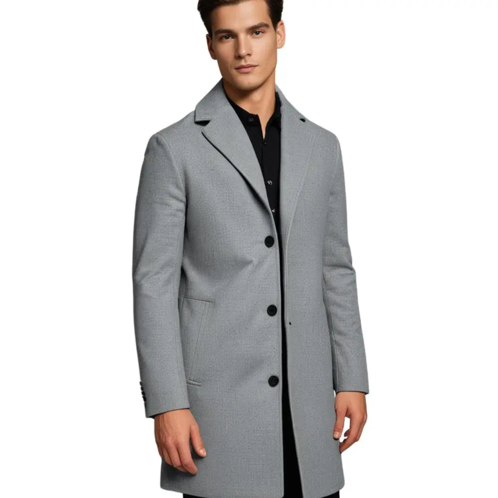 LIAM™ | Wool Overcoat