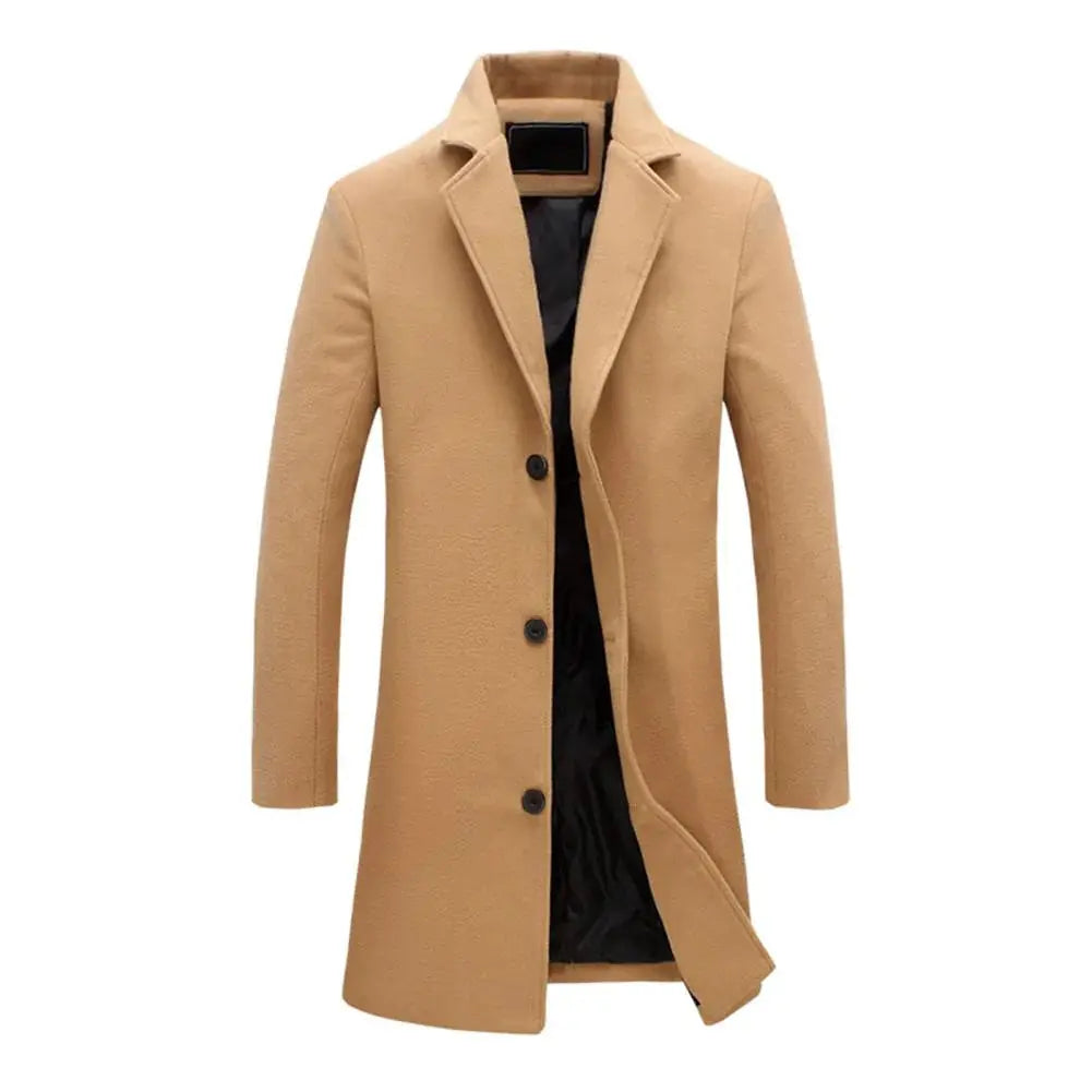LIAM™ | Wool Overcoat