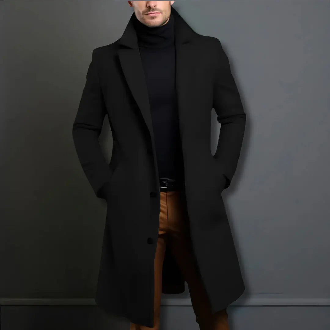 LIAM™ | Wool Overcoat