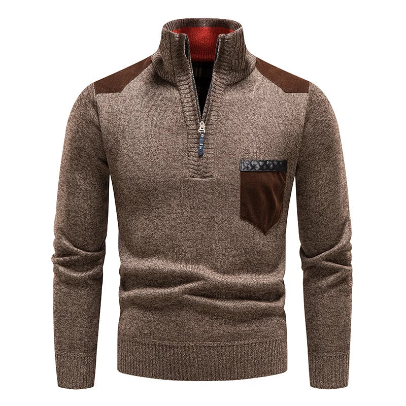 LIAM™ | MEN'S FLEECE SWEATER WITH ZIP