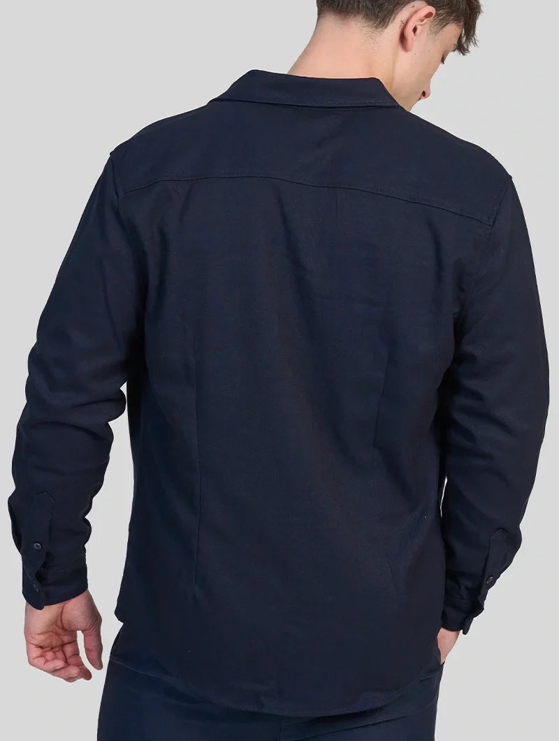 LIAM™ | Simon Overshirt - Navy Blue