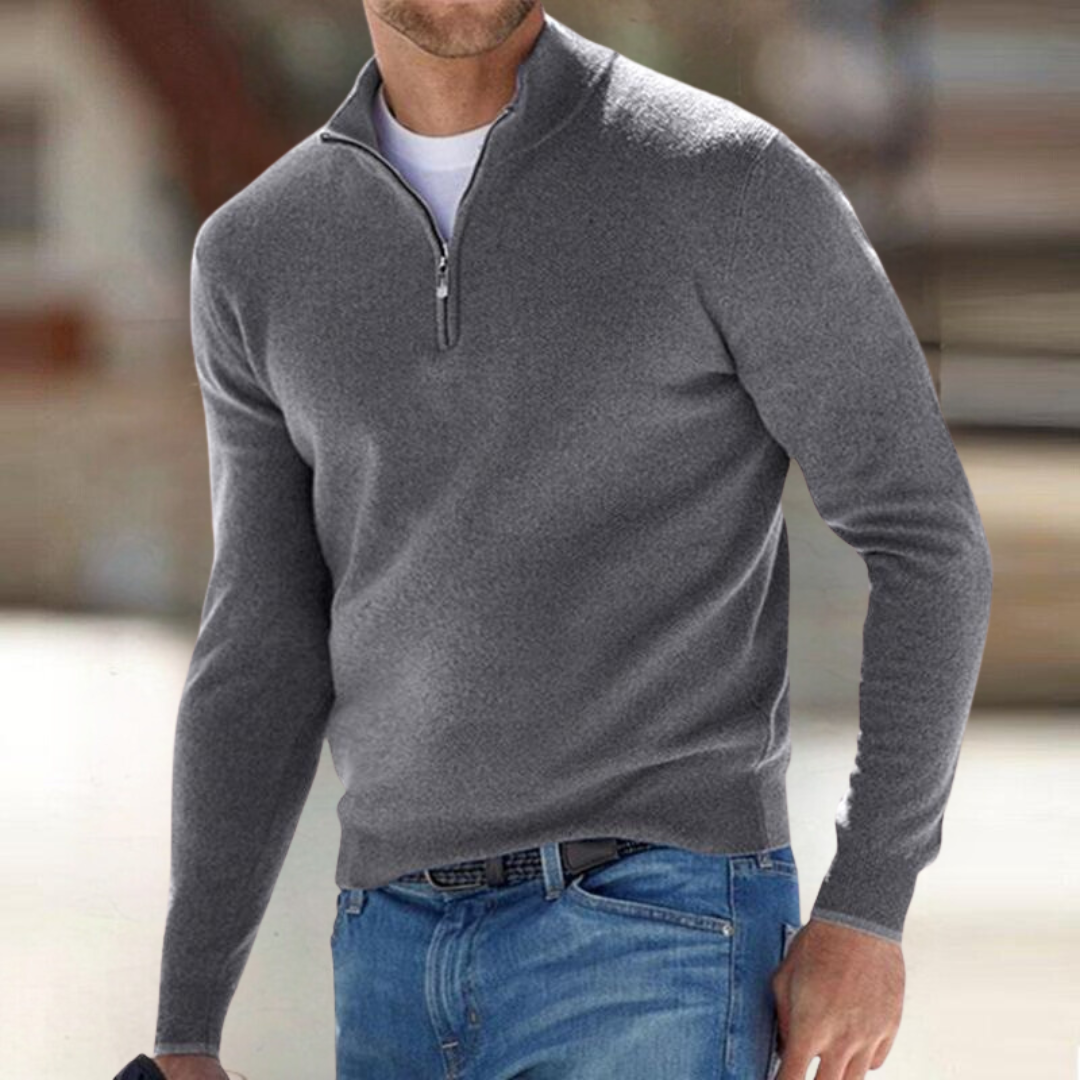 LIAM™ | ZIP-UP PULLOVER FOR MEN