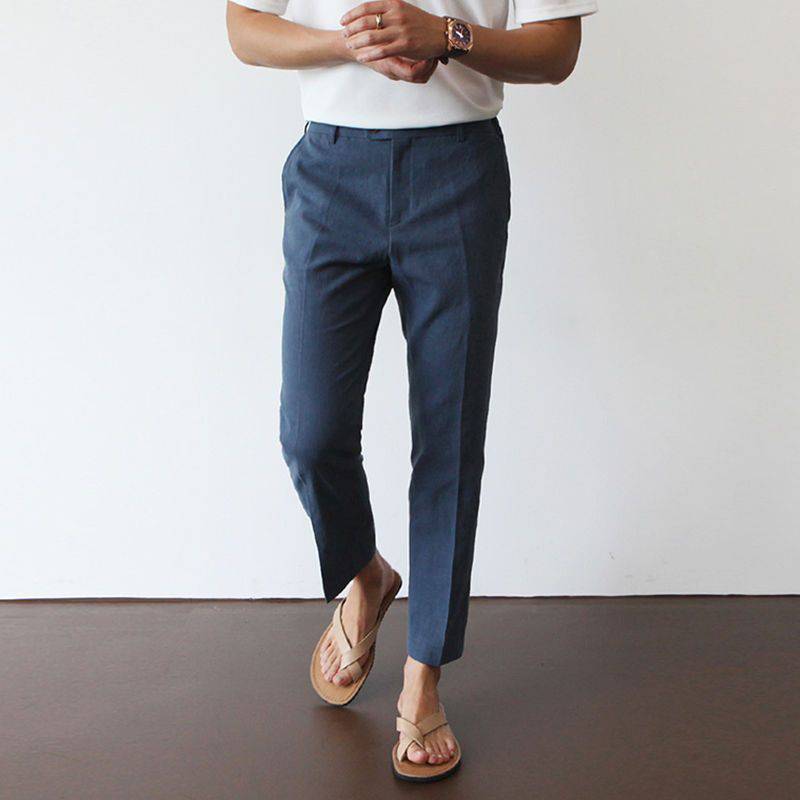 LIAM™ | Men's Comfort Linen Trousers