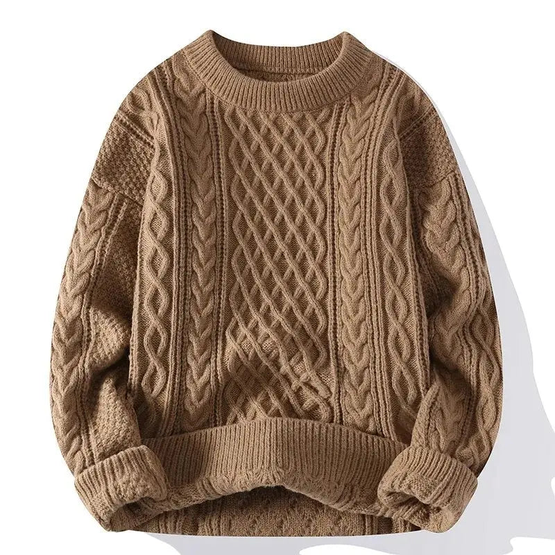 LIAM™ | Morgan Crewneck Patterned Sweater
