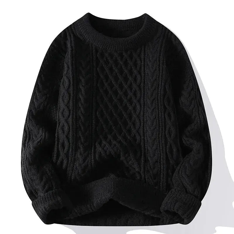 LIAM™ | Morgan Crewneck Patterned Sweater
