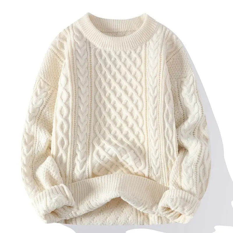LIAM™ | Morgan Crewneck Patterned Sweater