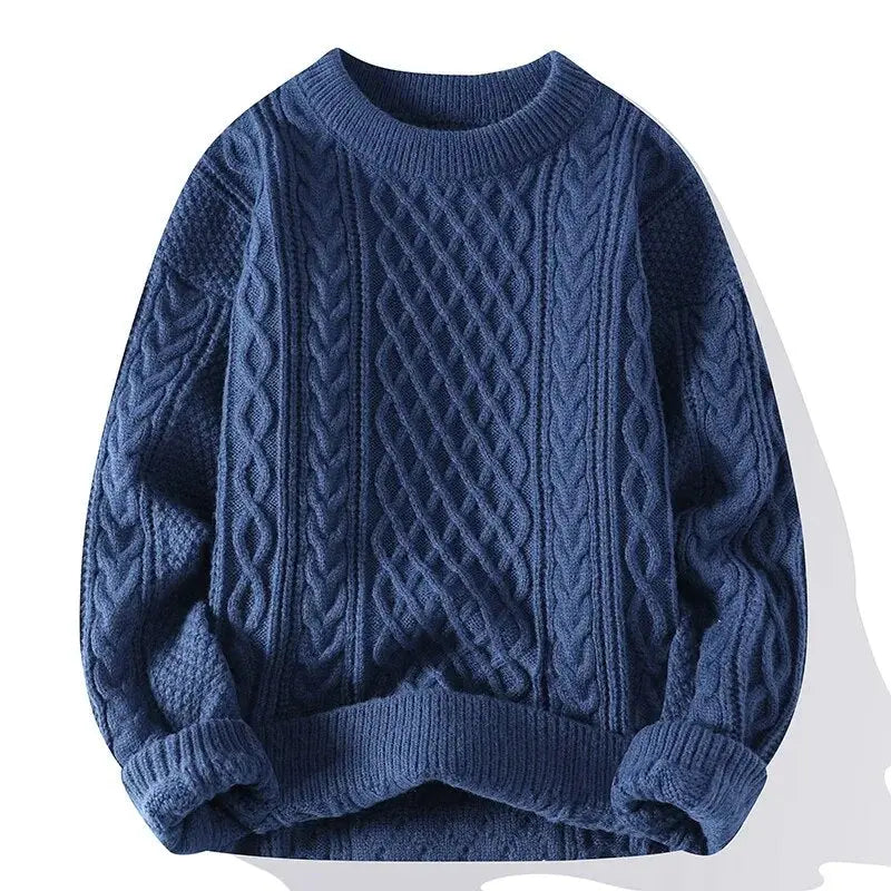 LIAM™ | Morgan Crewneck Patterned Sweater