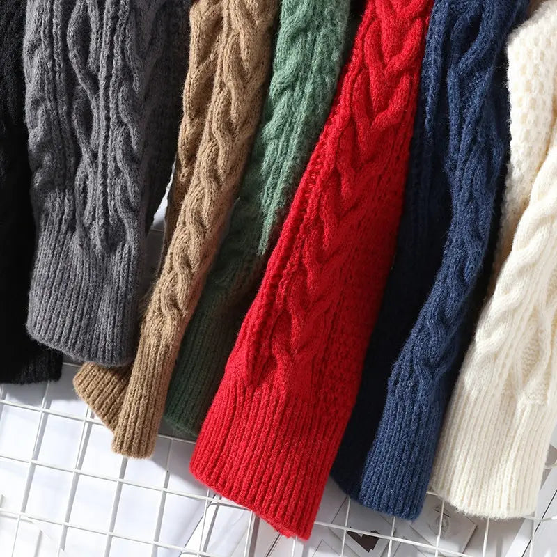 LIAM™ | Morgan Crewneck Patterned Sweater