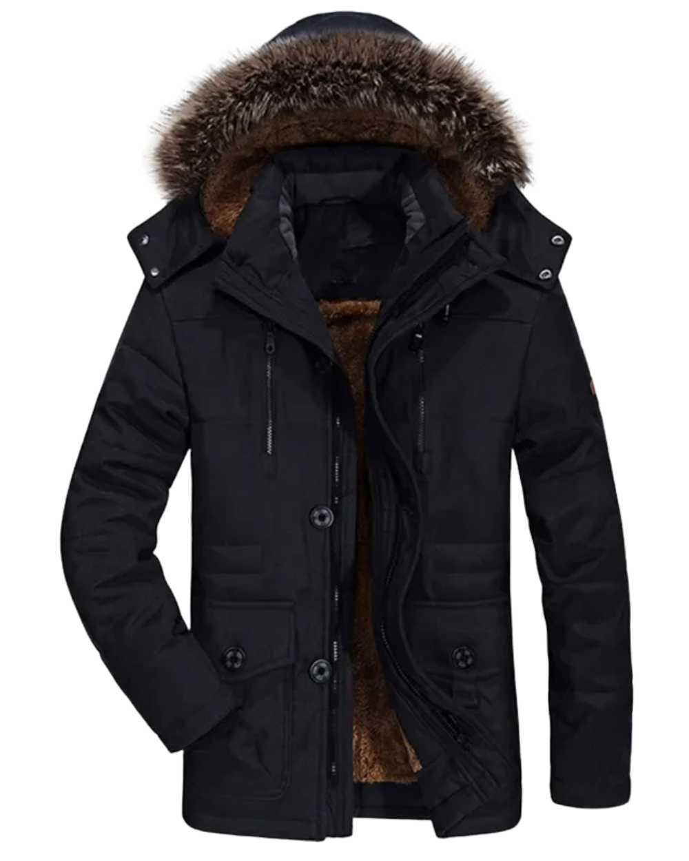 LIAM™ | Cotton Hooded Winter Jacket