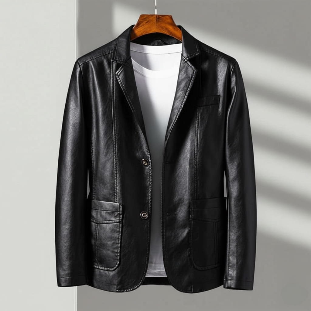 LIAM™ | Sutton Leather Jacket
