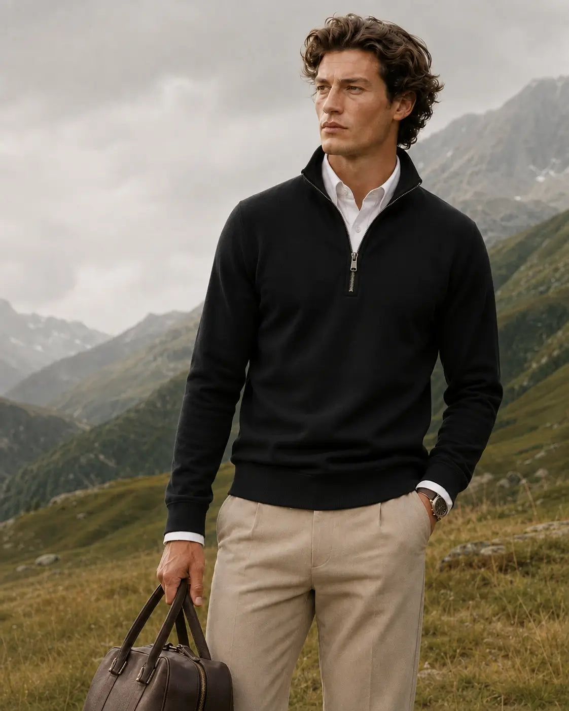 LIAM™ | The Zermatt Quarter-Zip