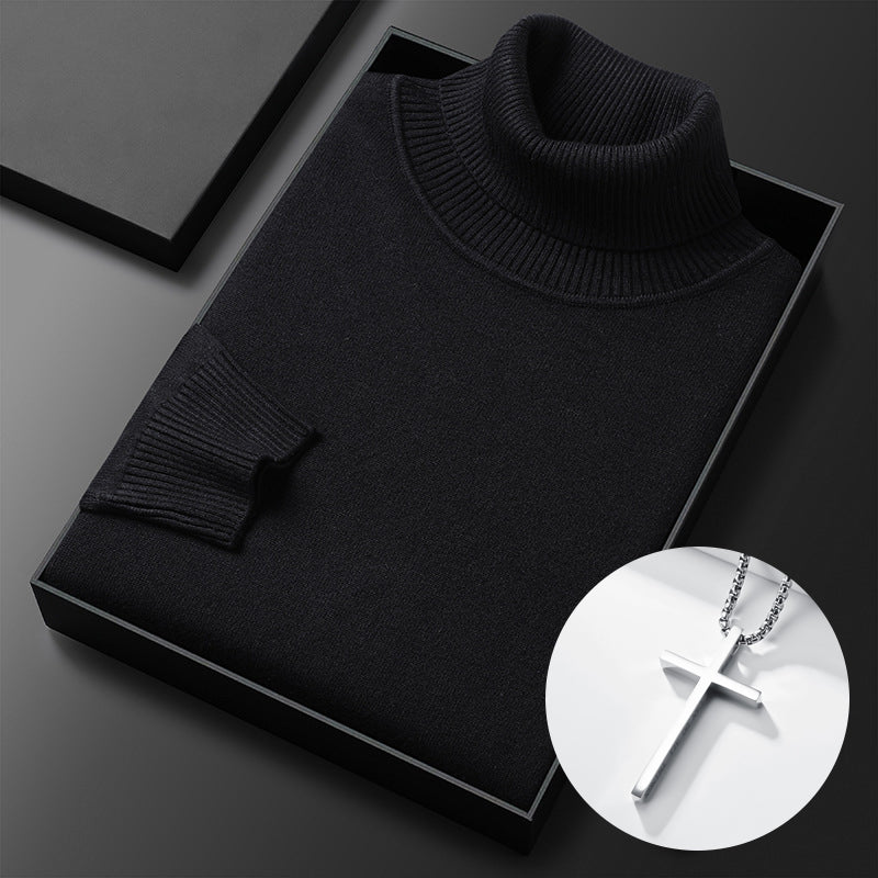 LIAM™ | Men's Solid-Color Premium Turtleneck Sweater
