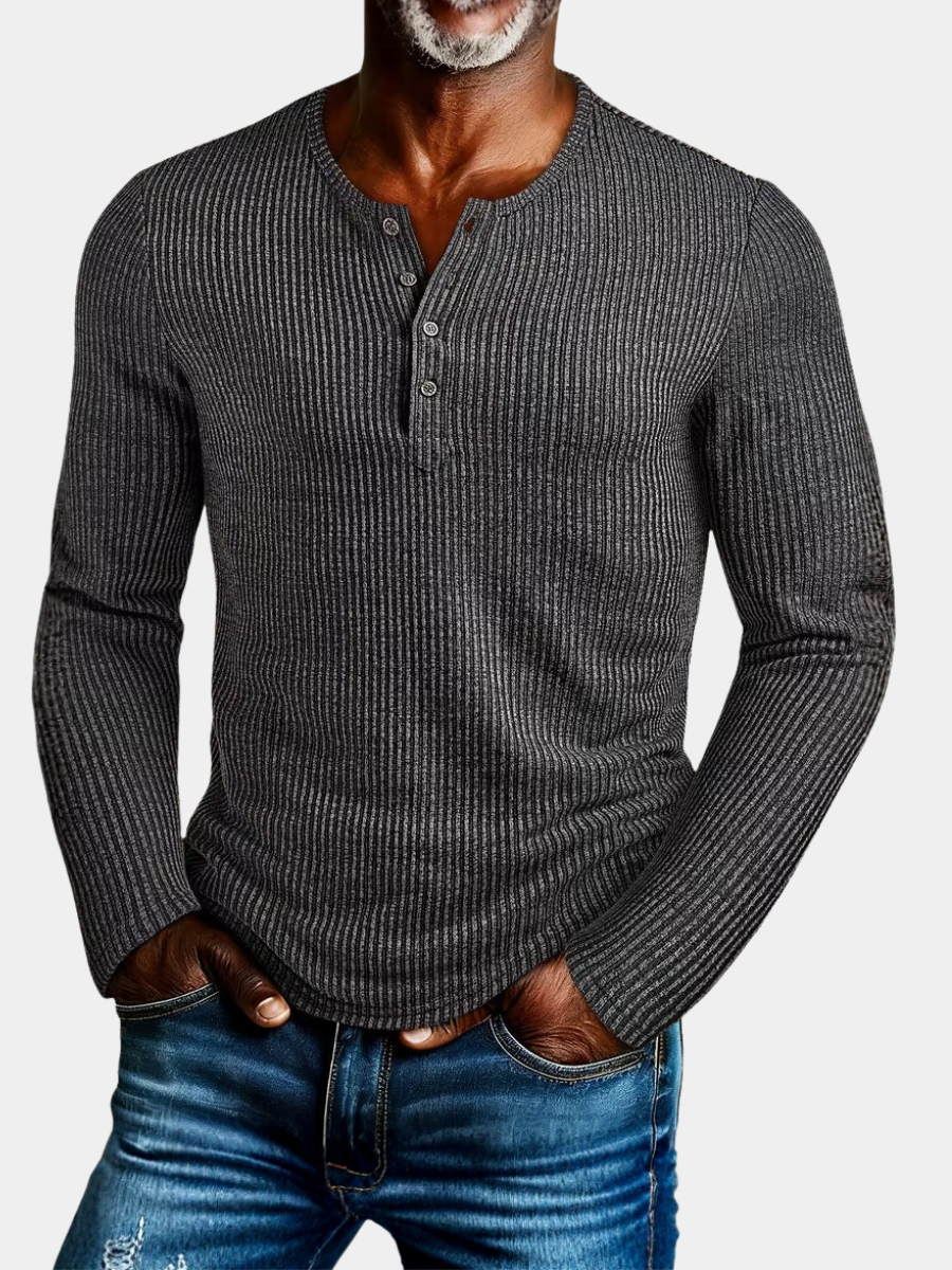 LIAM™ | DURABLE WINTER KNIT SHIRT