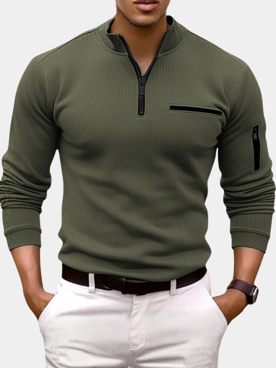 LIAM™ | ZIP COLLAR SHIRT FOR MEN