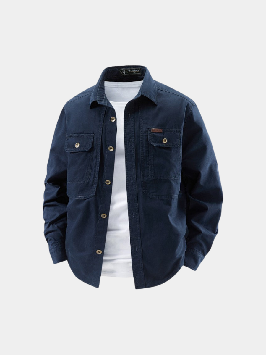 LIAM™ | LONG SLEEVE UTILITY SHIRT FOR MEN