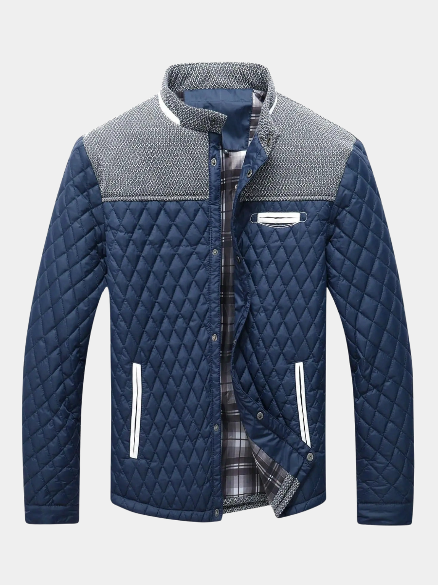 LIAM™ | Men's Diamond Quilted Padded Jacket
