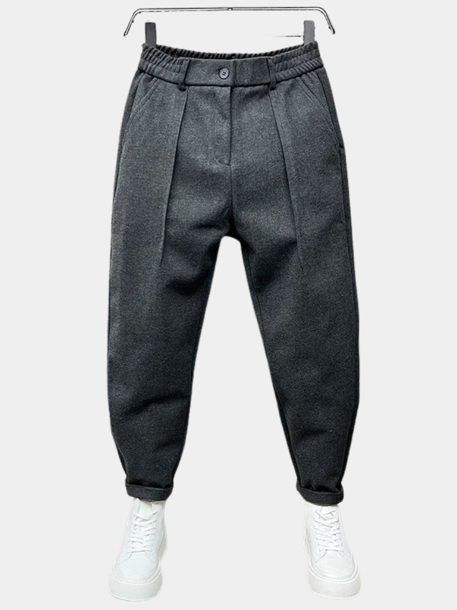 LIAM™ | TAPERED TEXTURED PANTS