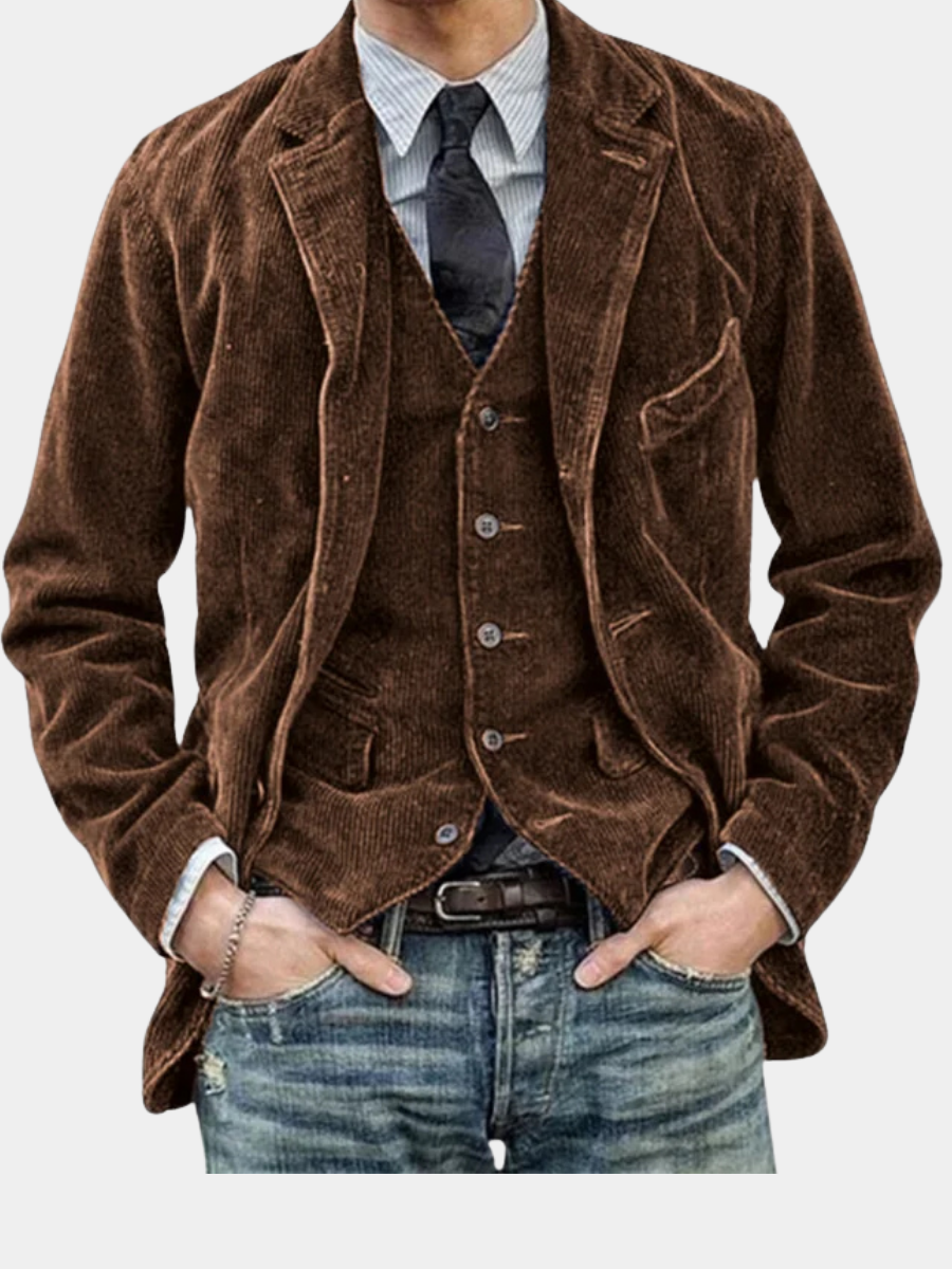 LIAM™ | ELEGANT VINTAGE JACKET AND VEST