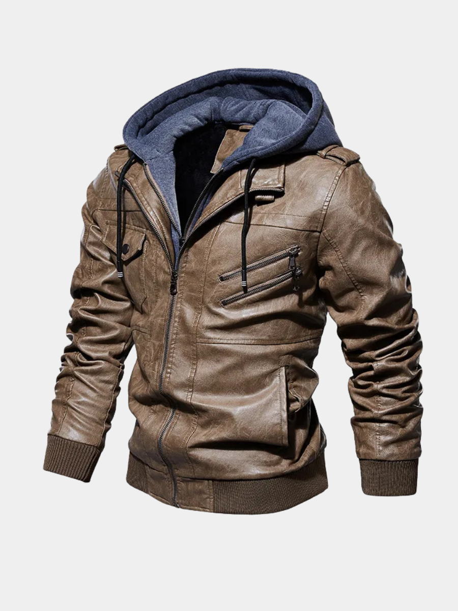 LIAM™ | MEN'S LEATHER JACKET