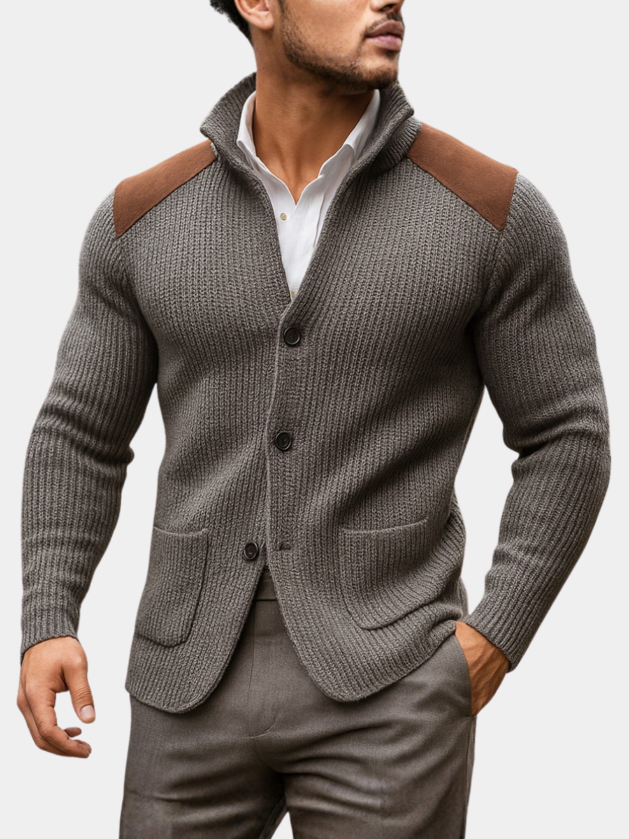 LIAM™ | TEXTURED KNIT BLAZER FOR MEN