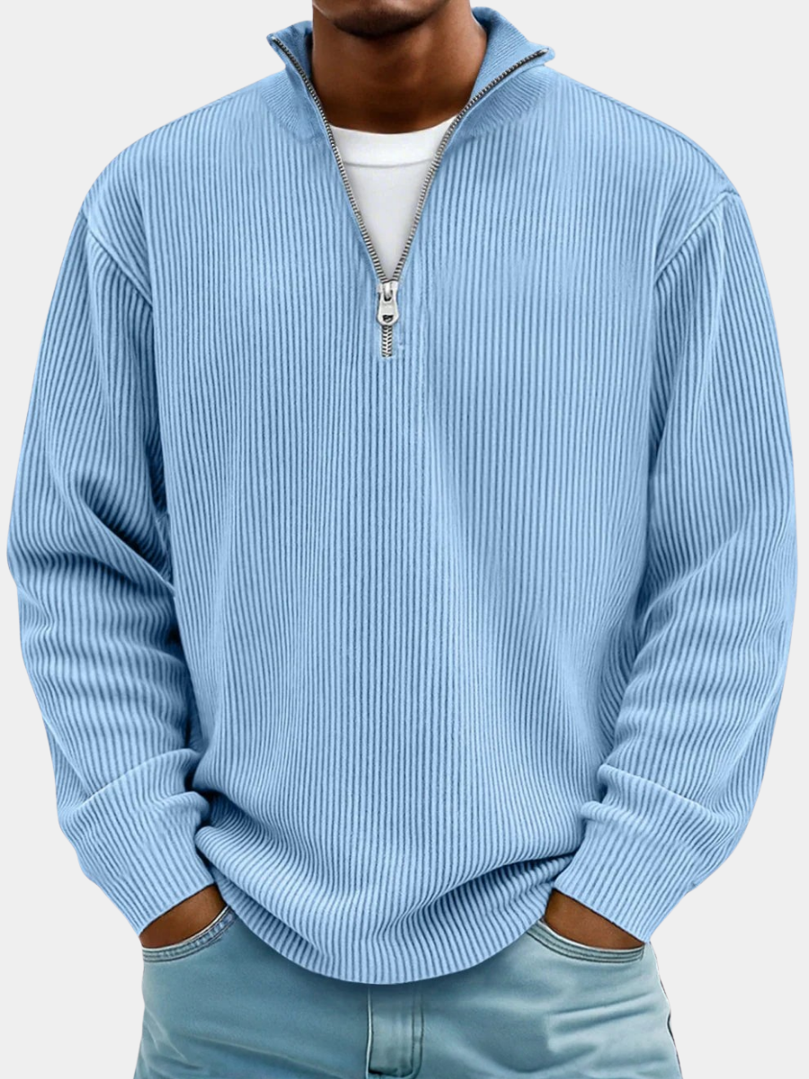 LIAM™ | TRENDY ZIP SWEATER