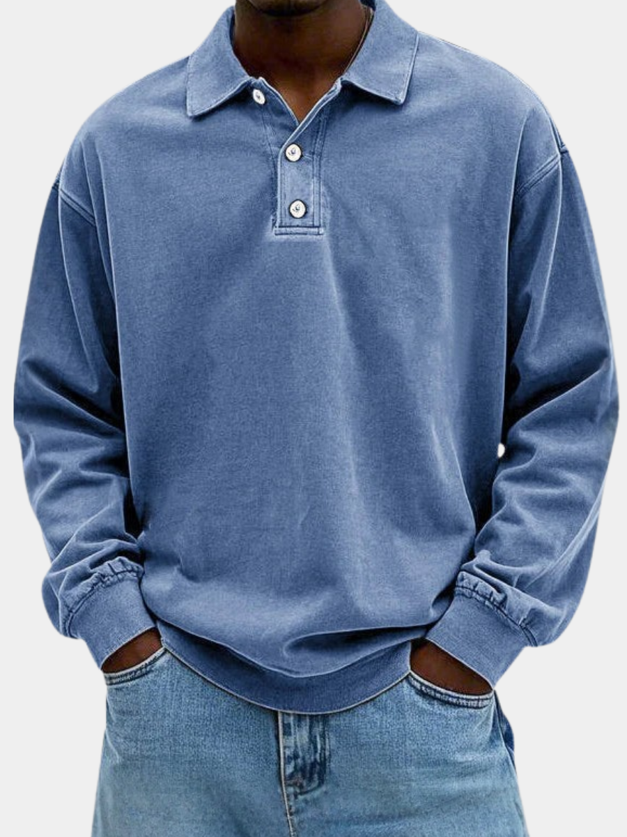 LIAM™ | DAILY LONG SLEEVE POLO