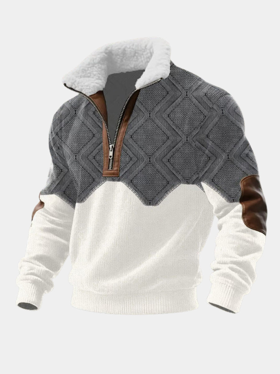 LIAM™ | HIGH COLLAR SWEATER
