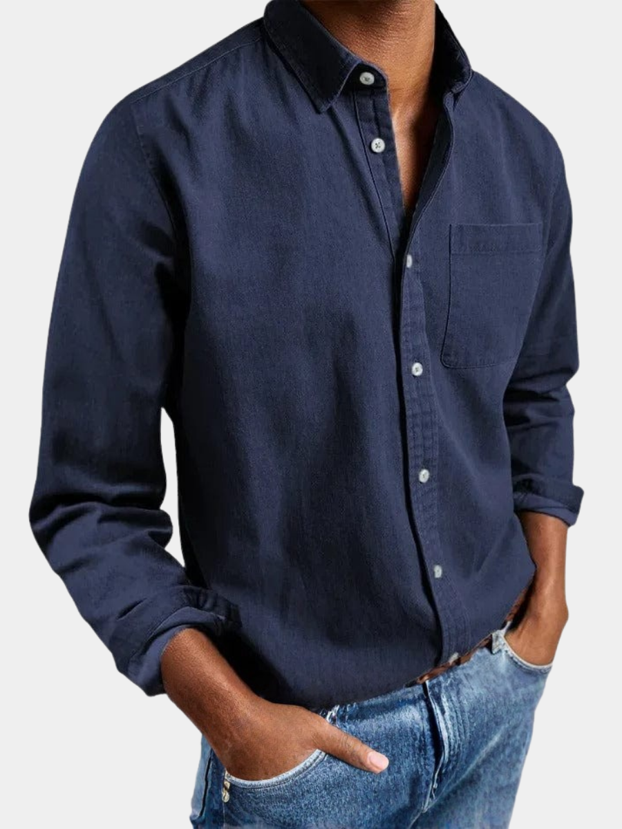 LIAM™ | BUTTONED POLO SHIRT