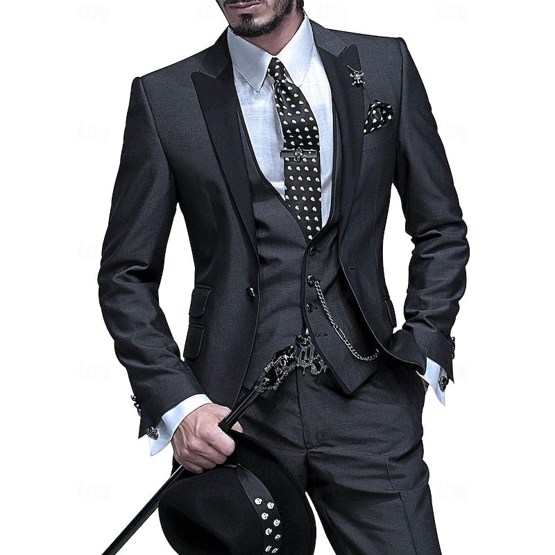 LIAM™ | Men's Business Linen Suit