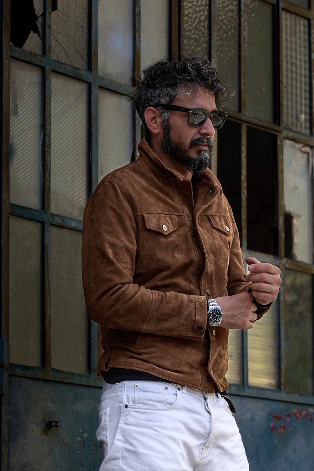 LIAM™ | Ale Suede Men's Jacket