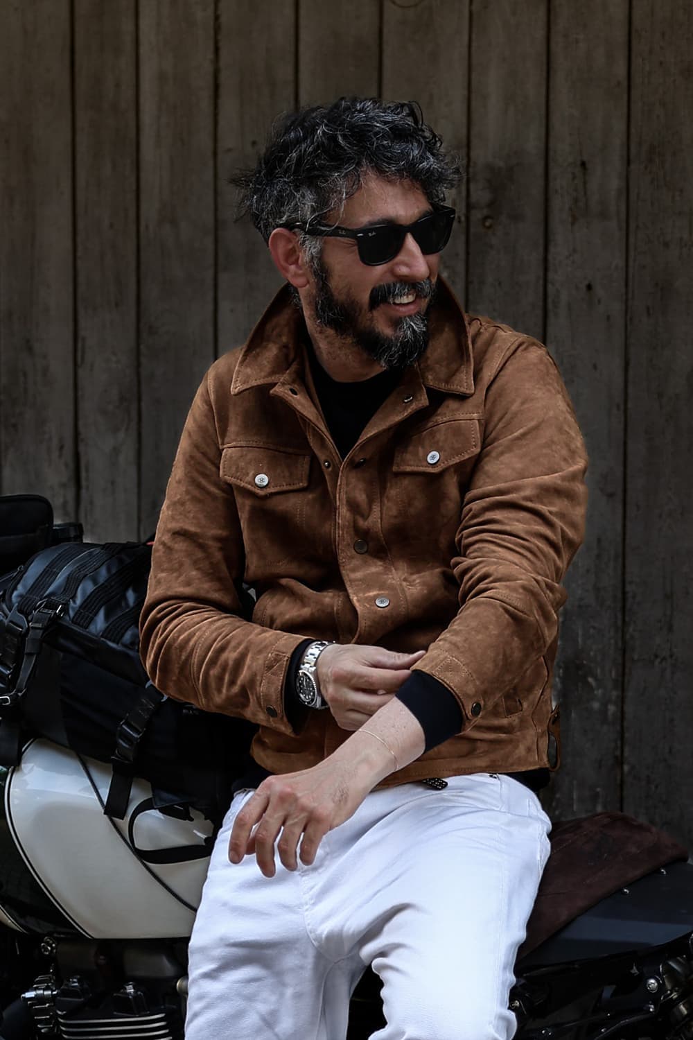 LIAM™ | Ale Suede Men's Jacket