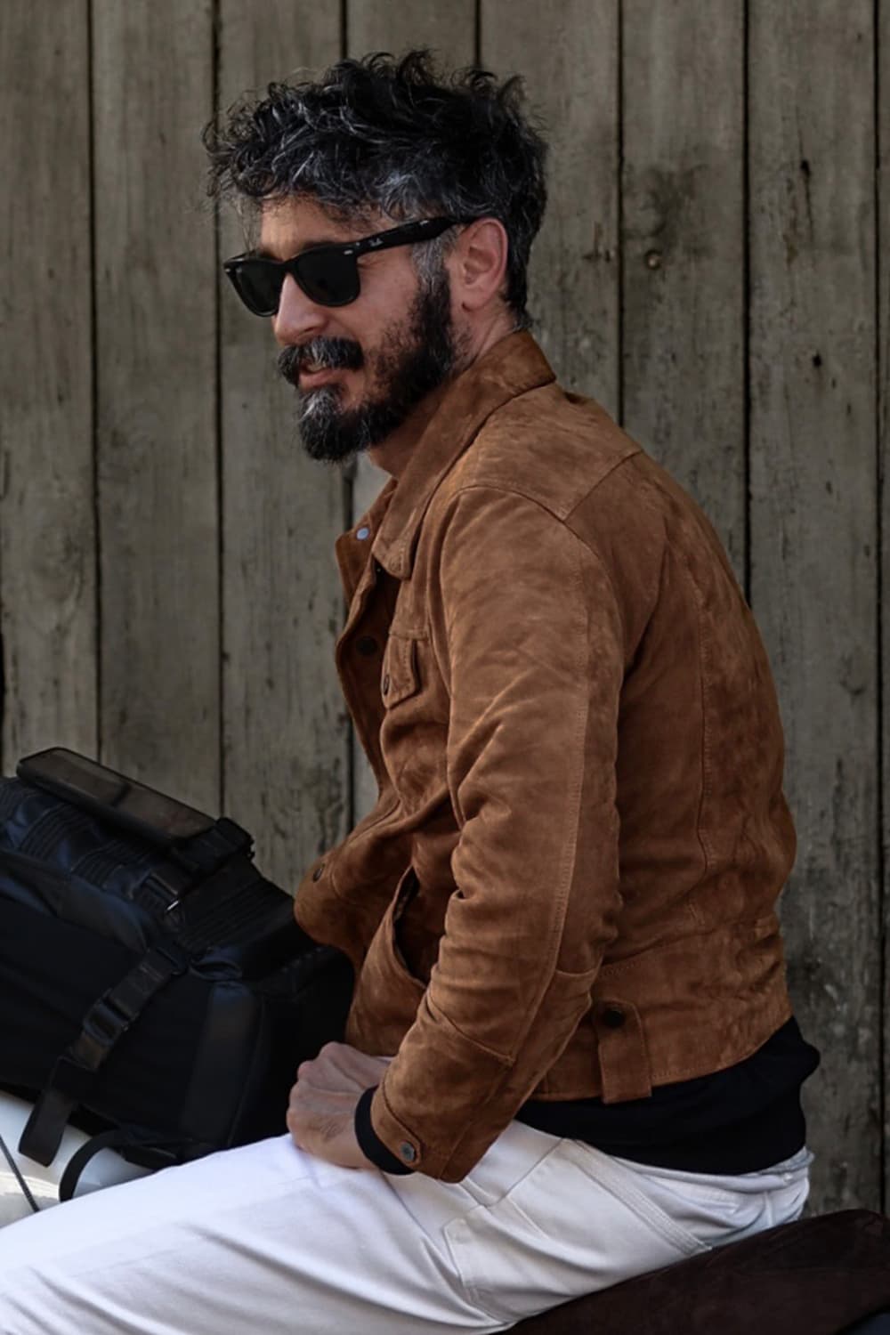LIAM™ | Ale Suede Men's Jacket