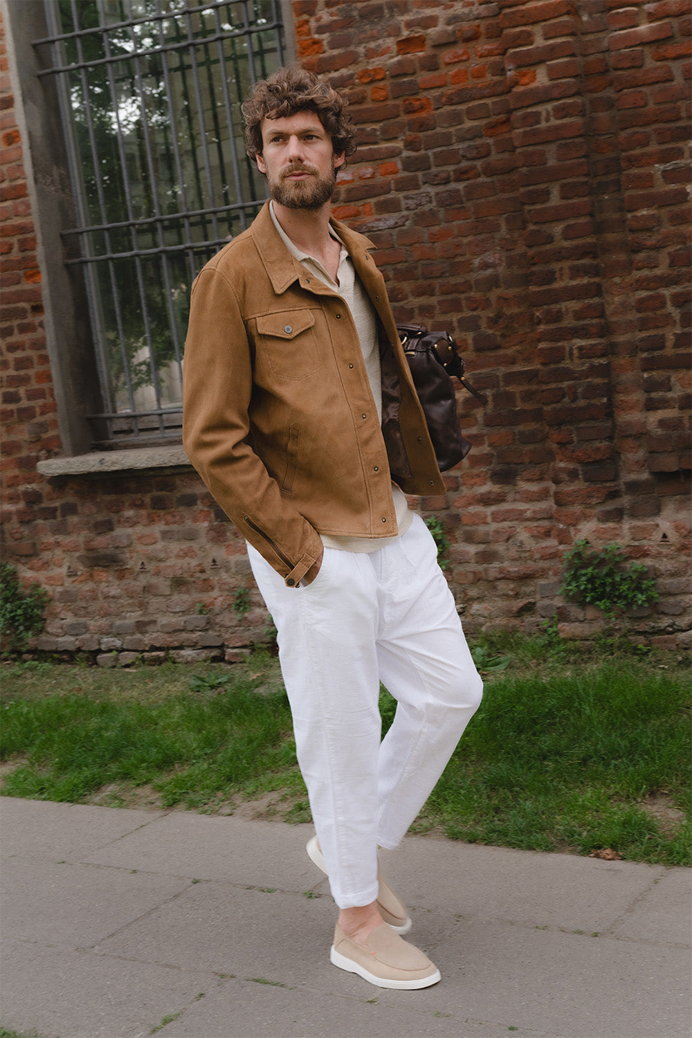 LIAM™ | Ale Suede Men's Jacket