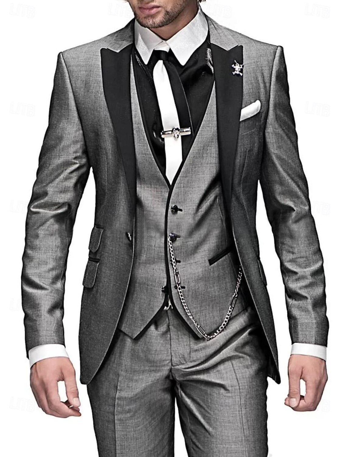 LIAM™ | Men's Business Linen Suit