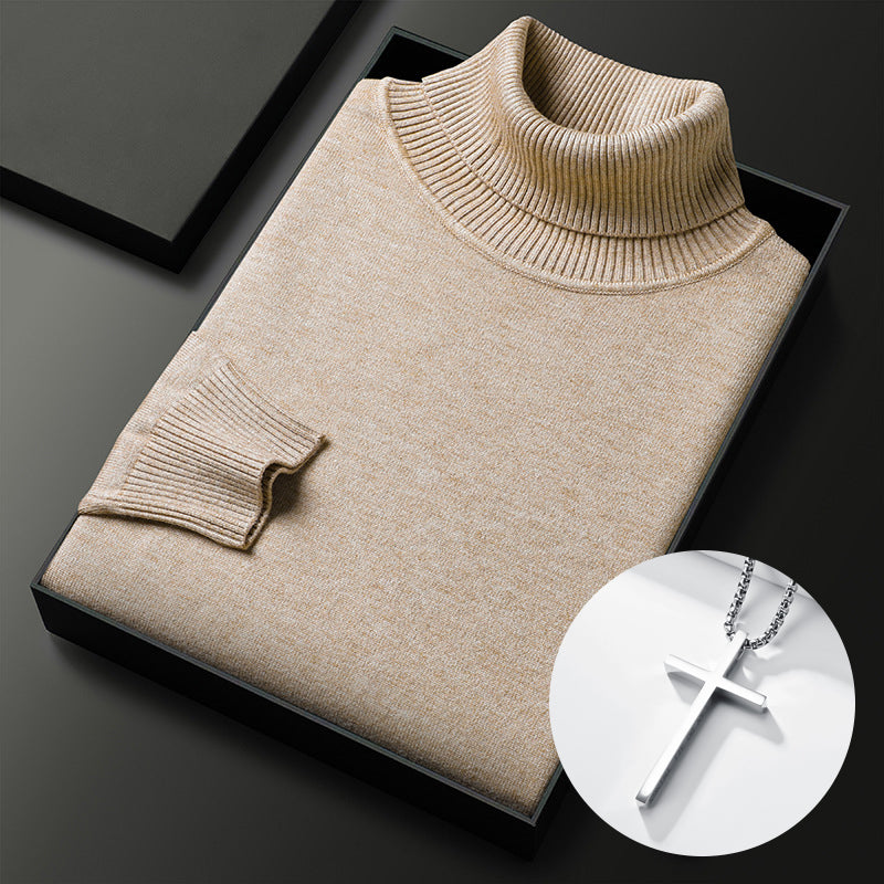 LIAM™ | Men's Solid-Color Premium Turtleneck Sweater