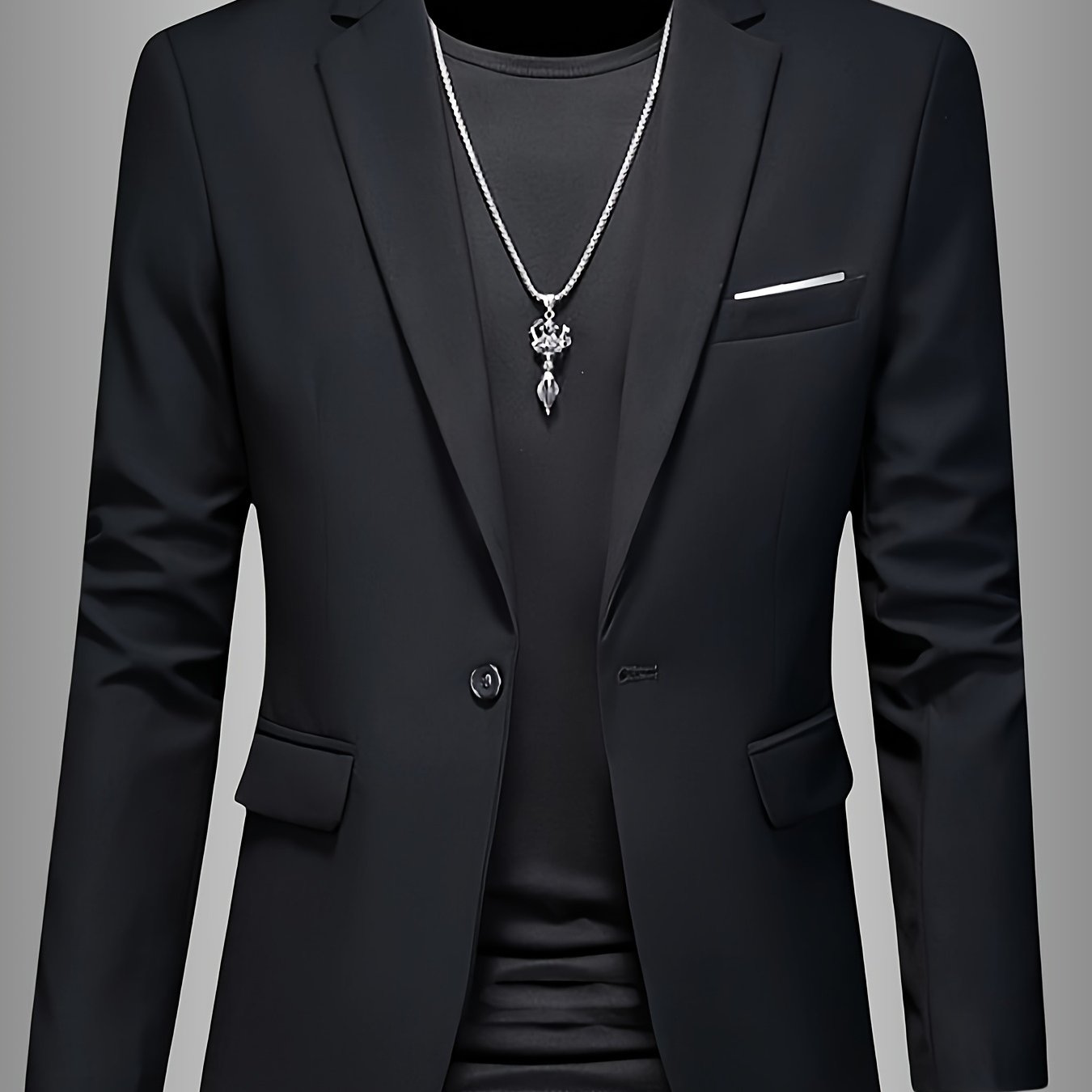 LIAM™ | Men's Skinny-Fit Woven Blazer