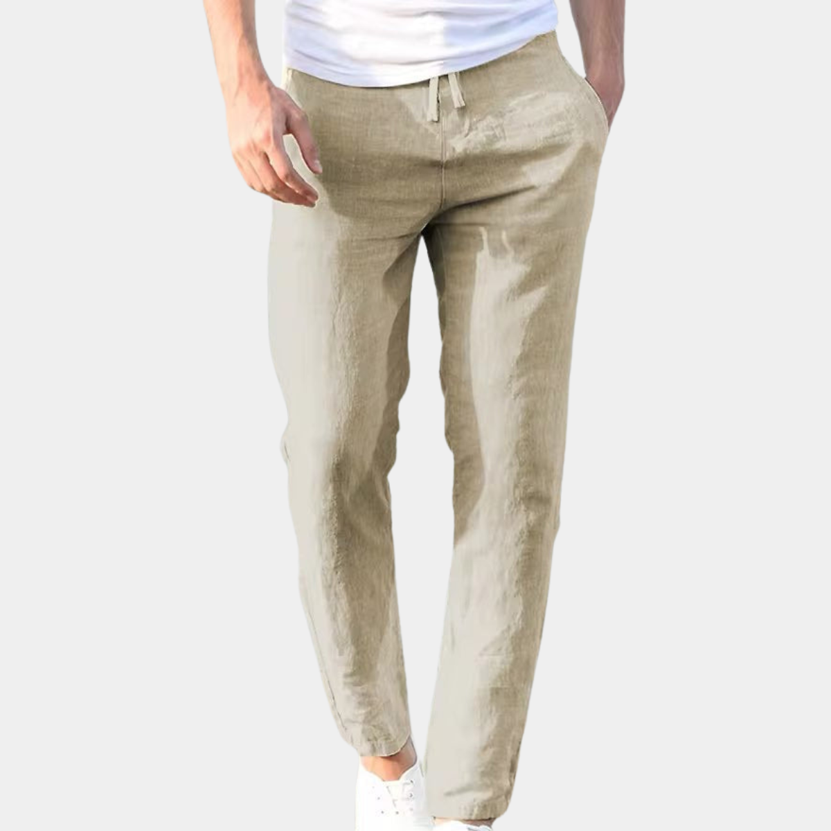 LIAM™ | LIGHTWEIGHT LINEN PANTS