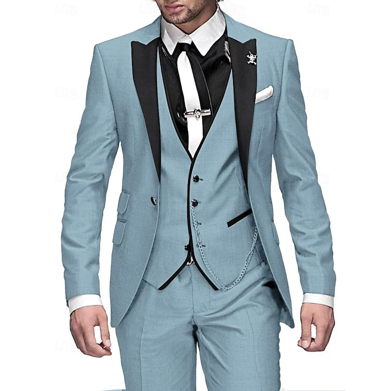 LIAM™ | Men's Business Linen Suit