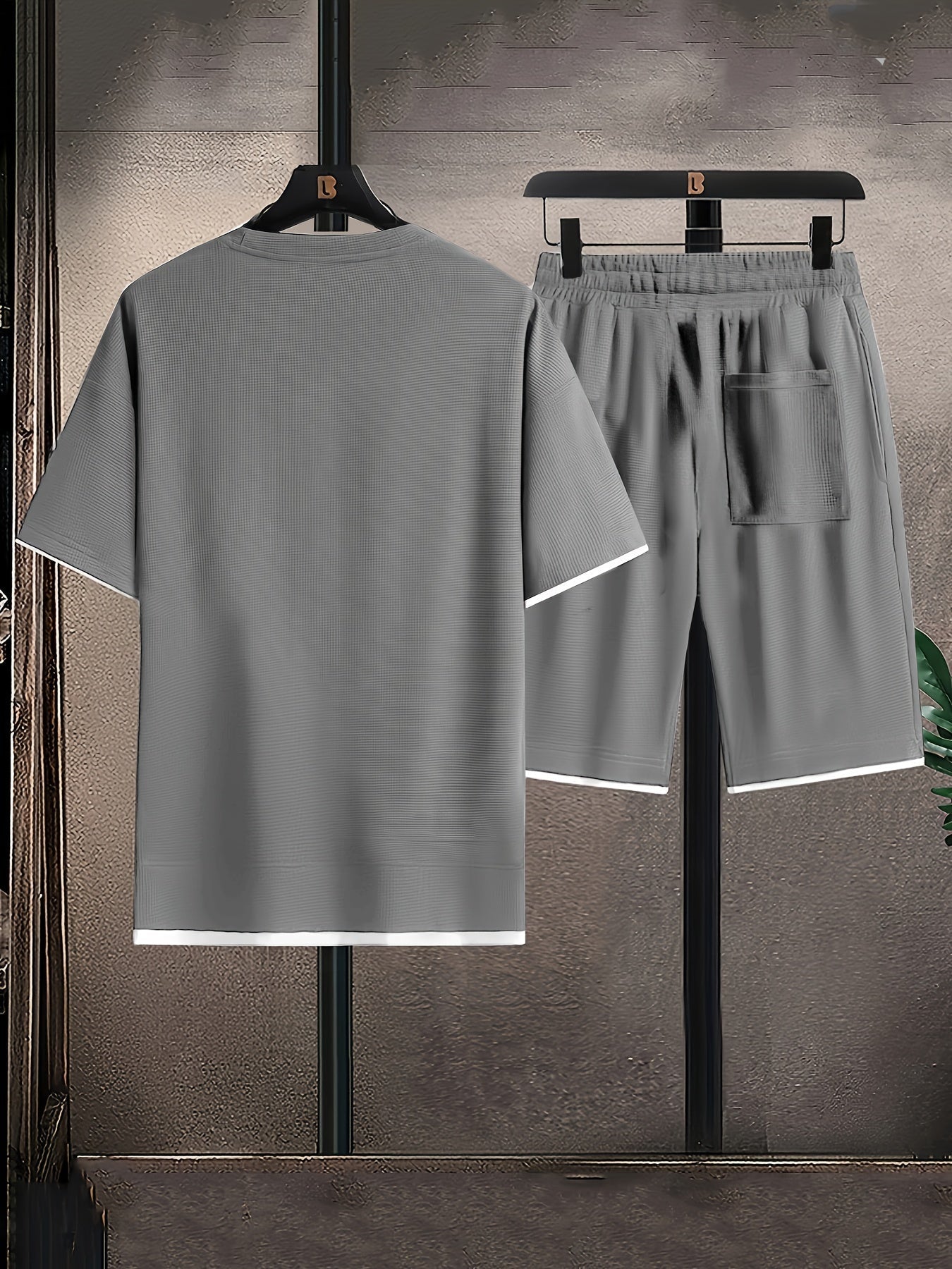 LIAM™ | Men's Tee Shorts Set