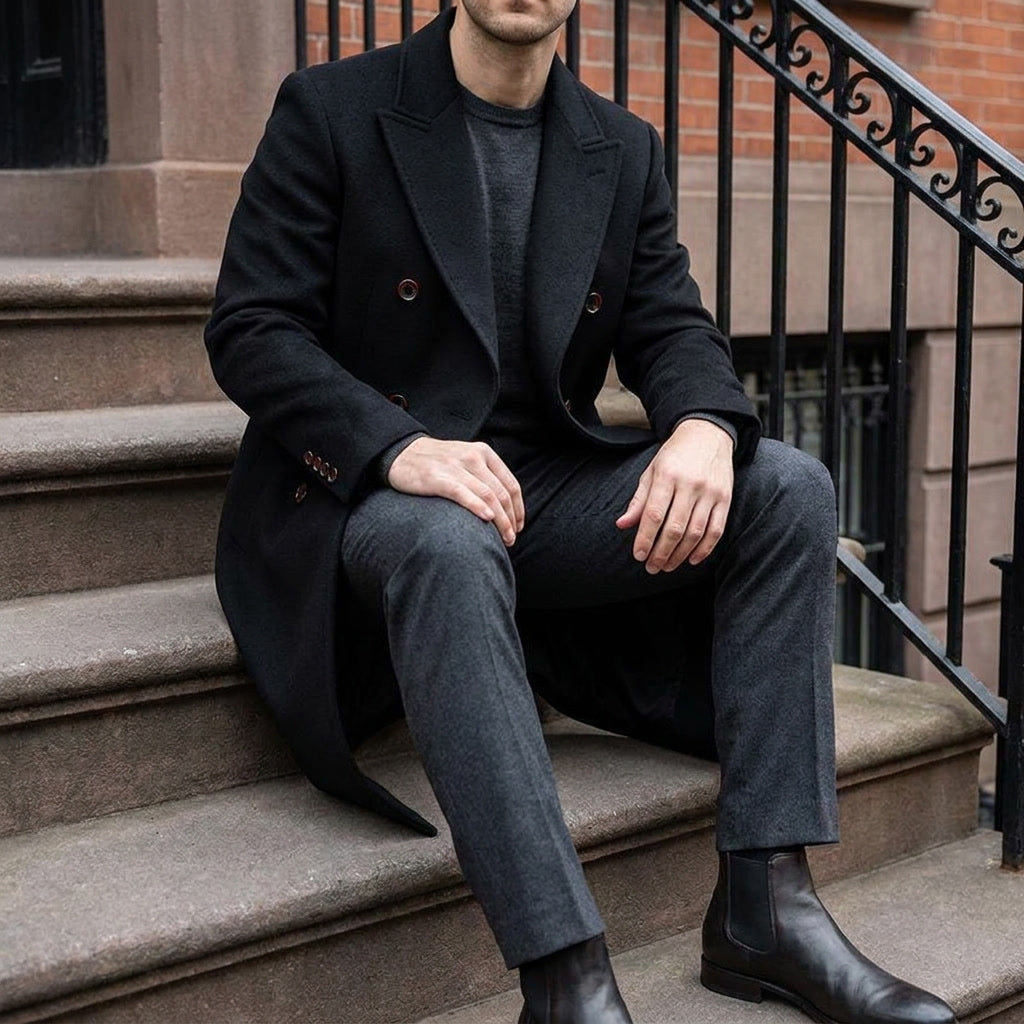 LIAM™ | Rothwell Wool Overcoat