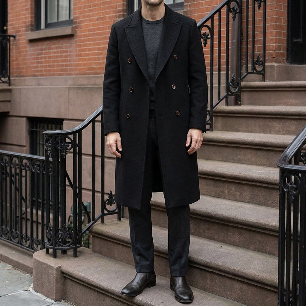 LIAM™ | Rothwell Wool Overcoat