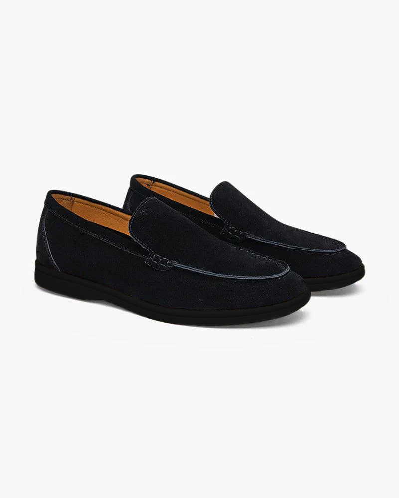 LIAM™ | PREMIUM SUEDE LOAFERS - BLACK SOLES